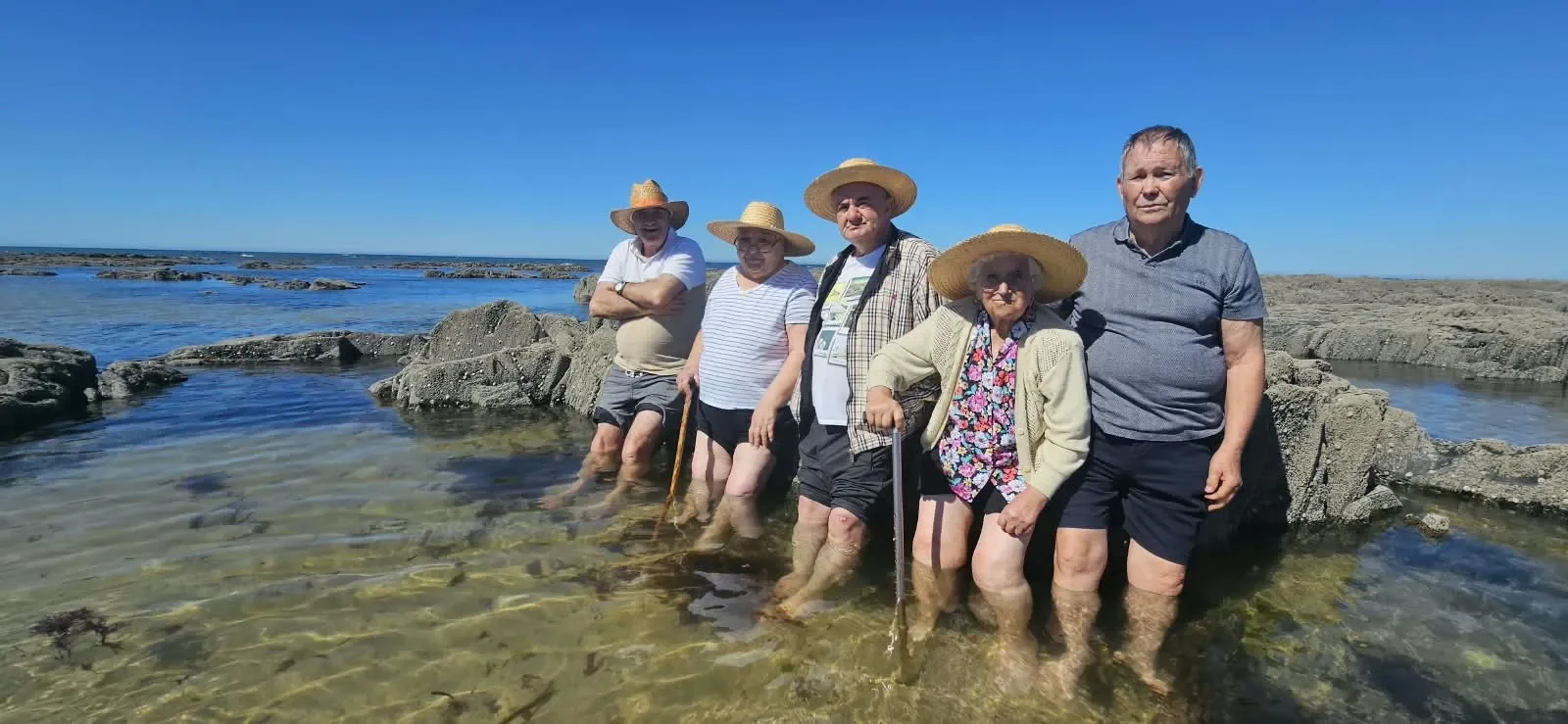 Utentes de Lar foram à Praia
